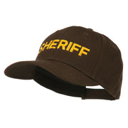 Sheriff Embroidered Low Profile Cap