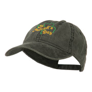 St Patrick's Day Clover Embroidered Cap