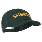 Sheriff Embroidered Low Profile Cap