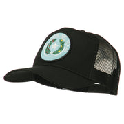 Texas State Seal Patched Cotton Twill Mesh Cap