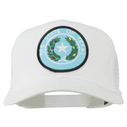 Texas State Seal Patched Cotton Twill Mesh Cap