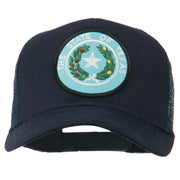 Texas State Seal Patched Cotton Twill Mesh Cap