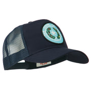 Texas State Seal Patched Cotton Twill Mesh Cap