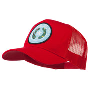 Texas State Seal Patched Cotton Twill Mesh Cap