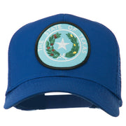 Texas State Seal Patched Cotton Twill Mesh Cap