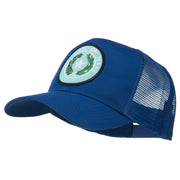 Texas State Seal Patched Cotton Twill Mesh Cap