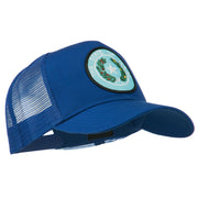 Texas State Seal Patched Cotton Twill Mesh Cap