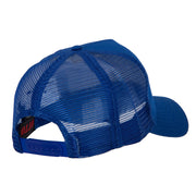 Sports Kayak Design Heat Transfer Solid Cotton Twill 5 Panel Mesh Cap