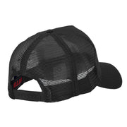 Sports Kayak Design Heat Transfer Solid Cotton Twill 5 Panel Mesh Cap