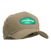 The Shotgun Embroidered Cotton Twill Pro Style Cap