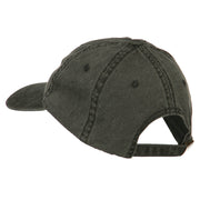 Salmon Squid Rig Embroidered Washed Cap