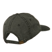 Salmon Squid Rig Embroidered Washed Cap