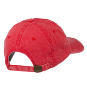 Salmon Squid Rig Embroidered Washed Cap