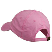 Support Cancer Research Embroidered Washed Cap