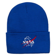 NASA Logo Embroidered Long Beanie