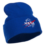 NASA Logo Embroidered Long Beanie