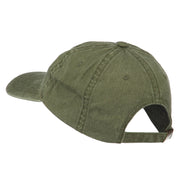 Salmon Squid Rig Embroidered Washed Cap