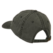 Shamrock Embroidered Washed Cap