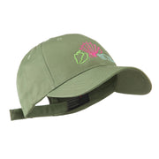 Ocean Seashells Embroidered Cap