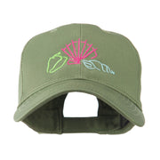 Ocean Seashells Embroidered Cap