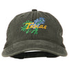 Texas State Bluebonnet Flower Embroidered Cap