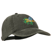 Texas State Bluebonnet Flower Embroidered Cap