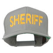 Sheriff Embroidered Snapback Cap