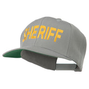 Sheriff Embroidered Snapback Cap