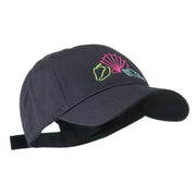 Ocean Seashells Embroidered Cap