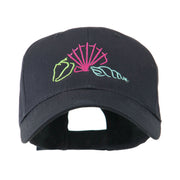 Ocean Seashells Embroidered Cap