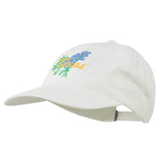 Texas State Bluebonnet Flower Embroidered Cap