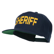 Sheriff Embroidered Snapback Cap