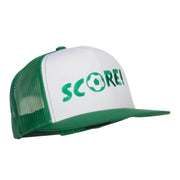 Soccer Score Embroidered Classic Trucker Cap