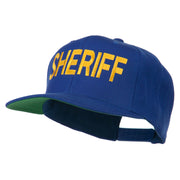 Sheriff Embroidered Snapback Cap