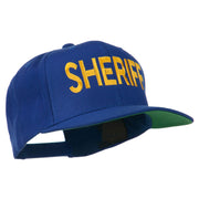 Sheriff Embroidered Snapback Cap