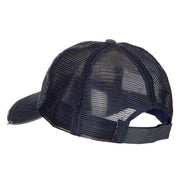 US Coast Guard Embroidered Low Profile Cotton Mesh Cap