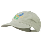 Texas State Bluebonnet Flower Embroidered Cap