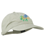 Texas State Bluebonnet Flower Embroidered Cap