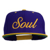 Soul Embroidered Snapback Cap