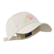 Ocean Seashells Embroidered Cap