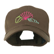 Ocean Seashells Embroidered Cap