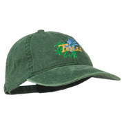 Texas State Bluebonnet Flower Embroidered Cap