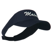 Maine State Embroidered Sun Visor