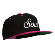 Soul Embroidered Snapback Cap