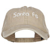 Santa Fe Embroidered Washed Cap