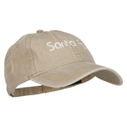 Santa Fe Embroidered Washed Cap