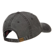 Santa Fe Embroidered Washed Cap