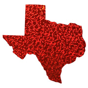 Texas State Map Heat Transfers Sticker