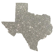 Texas State Map Heat Transfers Sticker