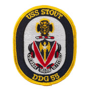 USS Solid Border Patches